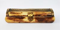 Schmuckschatulle, Pillendose, Knochenbox, Federpenal, Stiftbehälter
