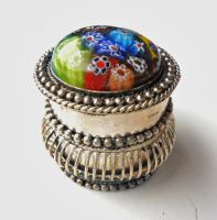 Schmuck-Dose aus Metall